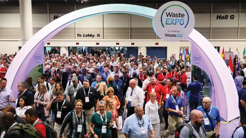 WasteExpo in Phoenix — trade show booth services by Purple Exhibits