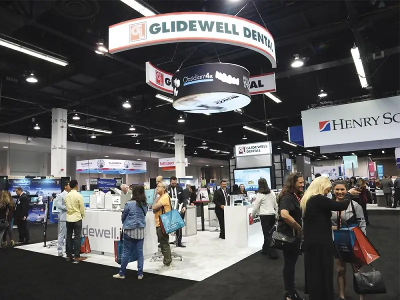 Southwest Dental Conference in Phoenix — trade show booth services by Purple Exhibits