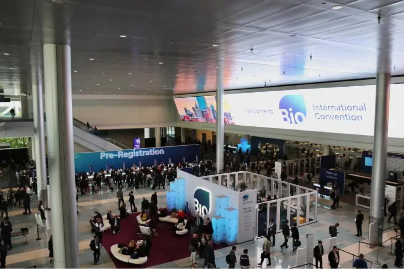 BIO International Convention in San Diego — exhibit services by Purple Exhibits