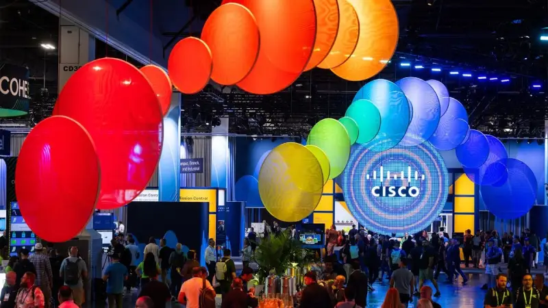 Cisco Live trade show in San Diego — exhibit services by Purple Exhibits