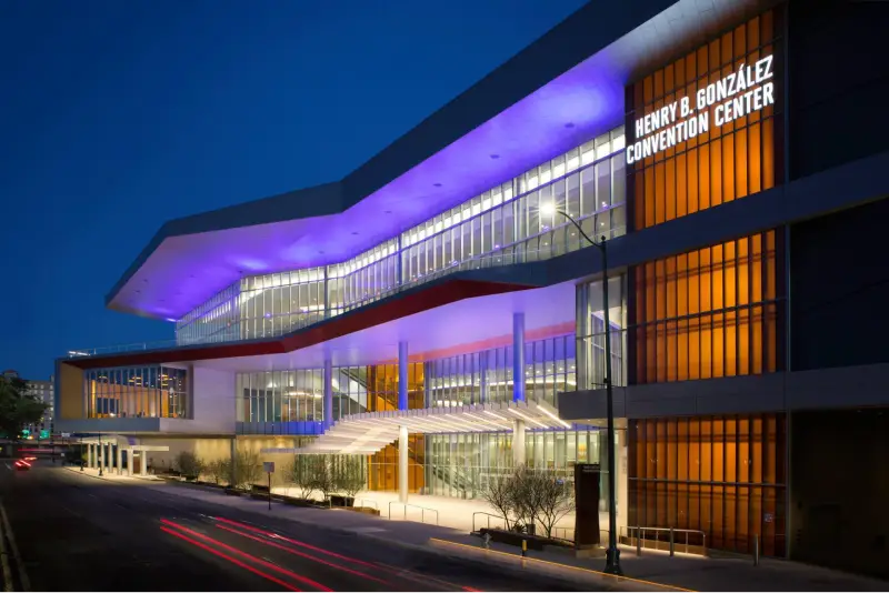 Henry B. González Convention Center in San Antonio — trade show booth services by Purple Exhibits