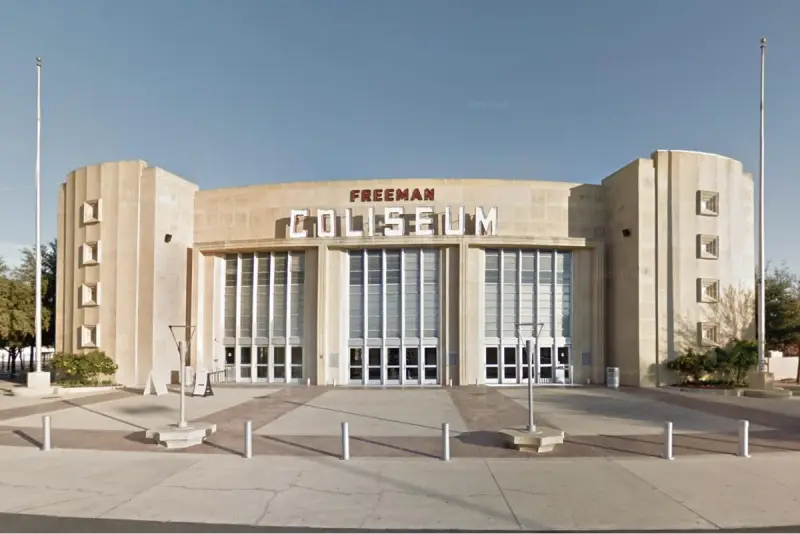 Freeman Coliseum & Expo Hall in San Antonio — trade show booth services by Purple Exhibits