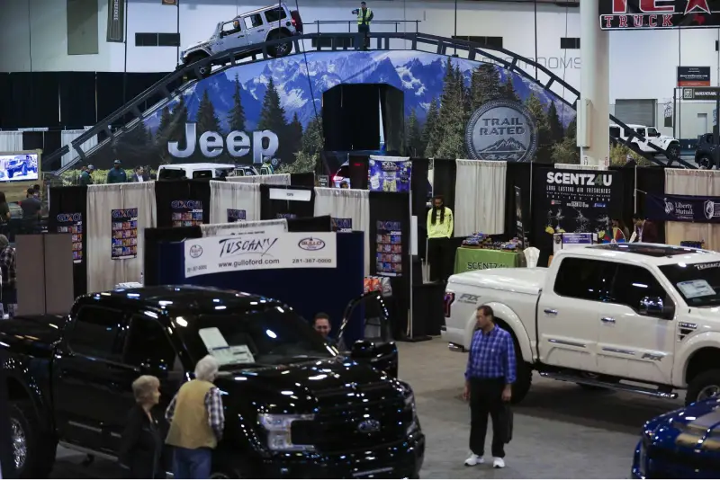 San Antonio Auto & Truck Show — exhibit services by Purple Exhibits