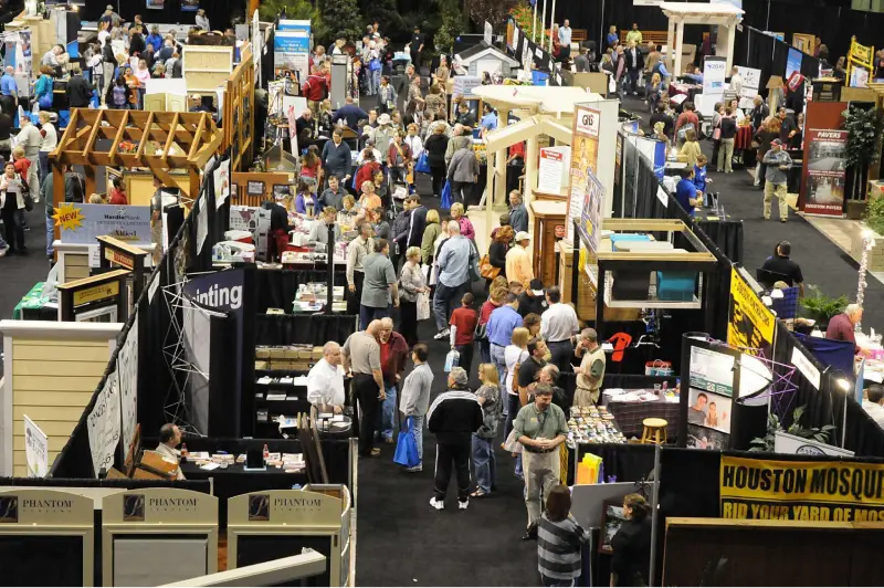 San Antonio Home + Garden Show — exhibit services by Purple Exhibits