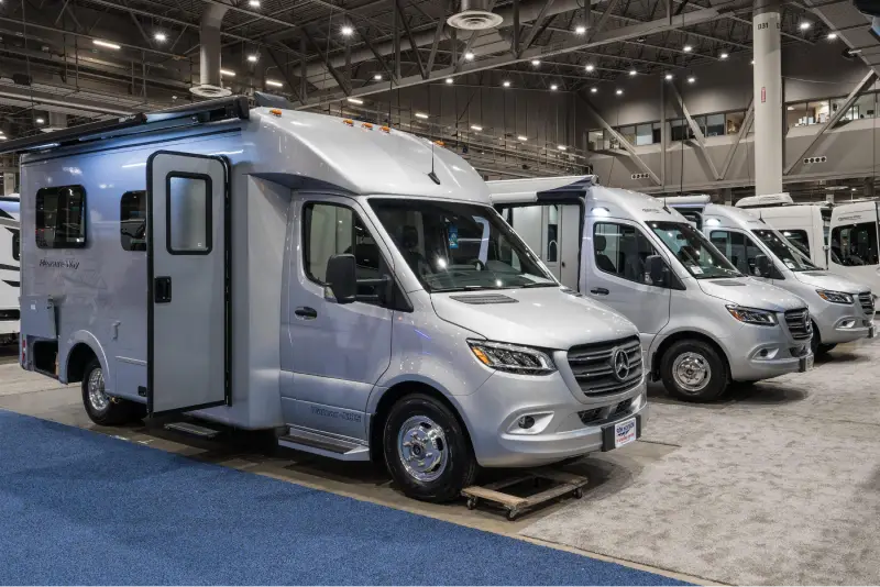 South Texas RV Supersale trade show in San Antonio — exhibit services by Purple Exhibits