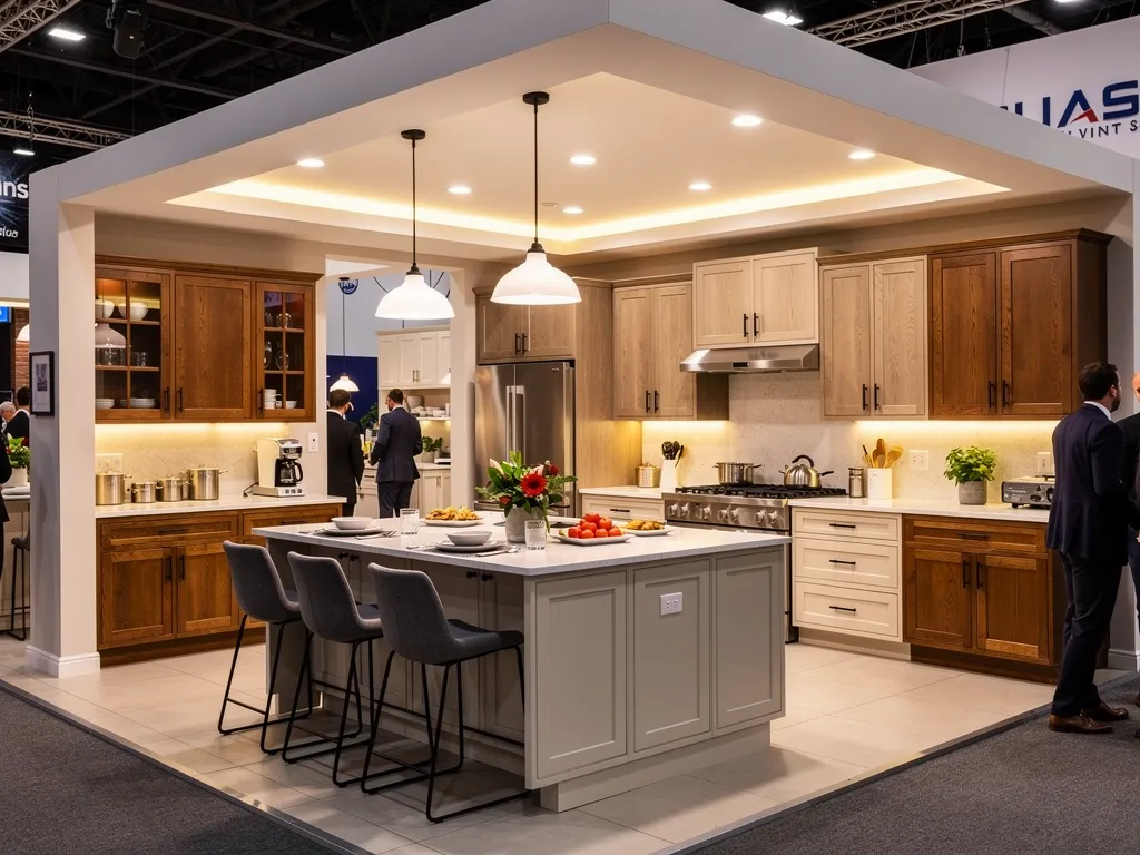 A Real KBIS Example: Fabuwood’s Award-Winning Booth