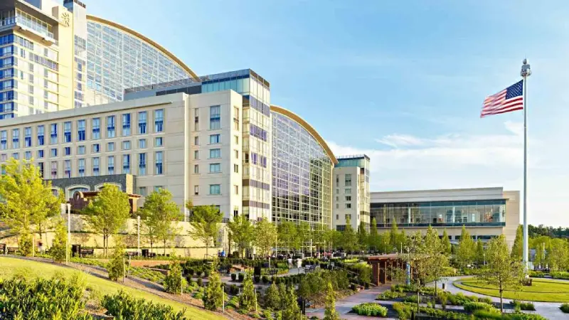 Gaylord National Resort & Convention Center in Washington — trade show booth services by Purple Exhibits