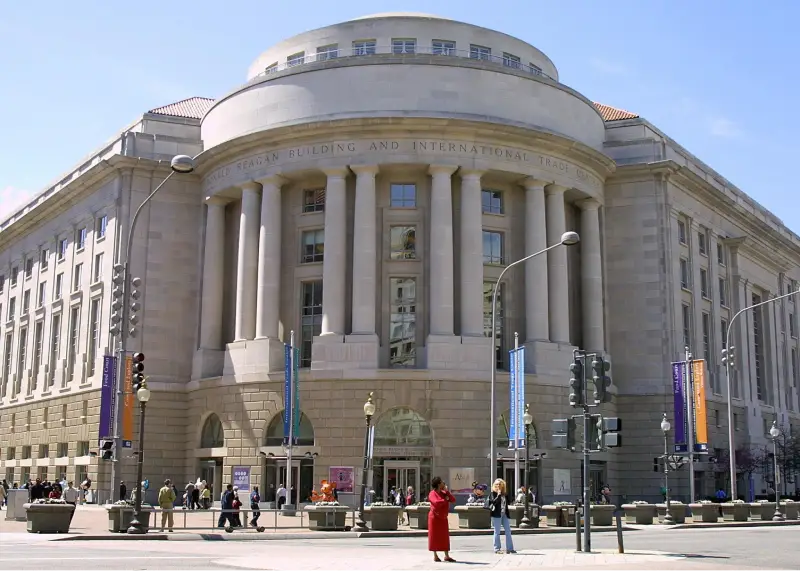 Ronald Reagan Building and International Trade Center in Washington — trade show booth services by Purple Exhibits
