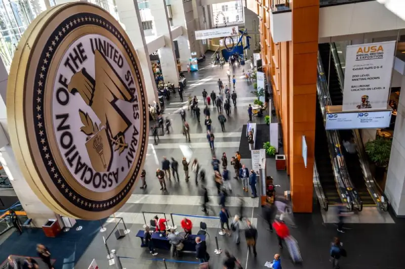 AUSA Annual Meeting & Exposition in Washington — trade show booth services by Purple Exhibits