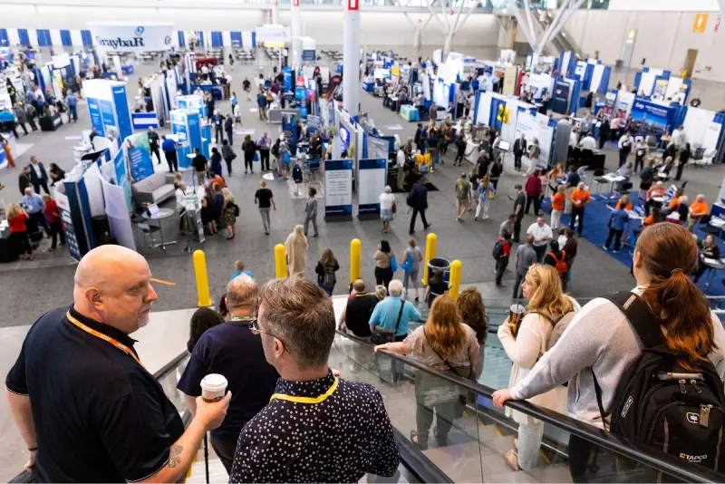 Government Procurement Conference (GPC) in Washington — trade show booth services by Purple Exhibits