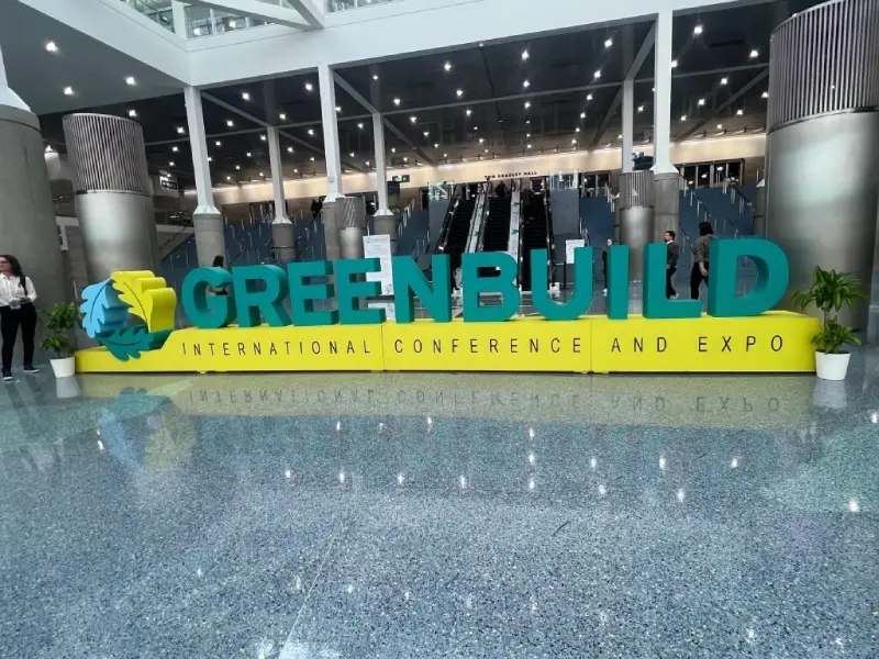 Greenbuild International Conference & Expo in Washington — trade show booth services by Purple Exhibits