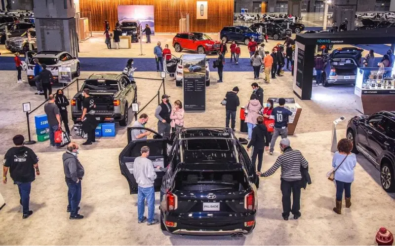 Washington, D.C. Auto Show — trade show booth services by Purple Exhibits