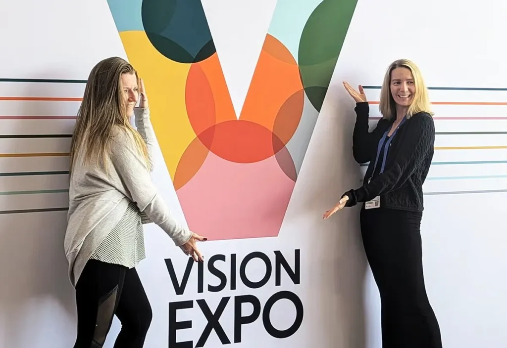 Vision Expo West Las Vegas trade show featuring the official Vision Expo logo