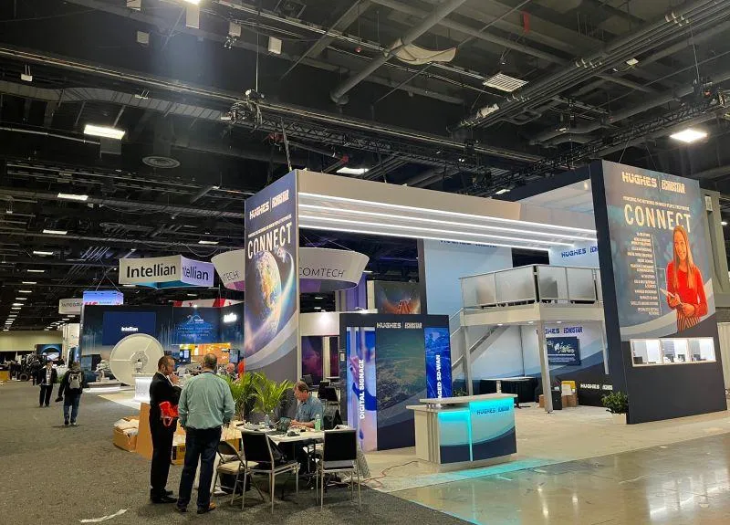 SATShow Booth Rentals and Hybrid Exhibits