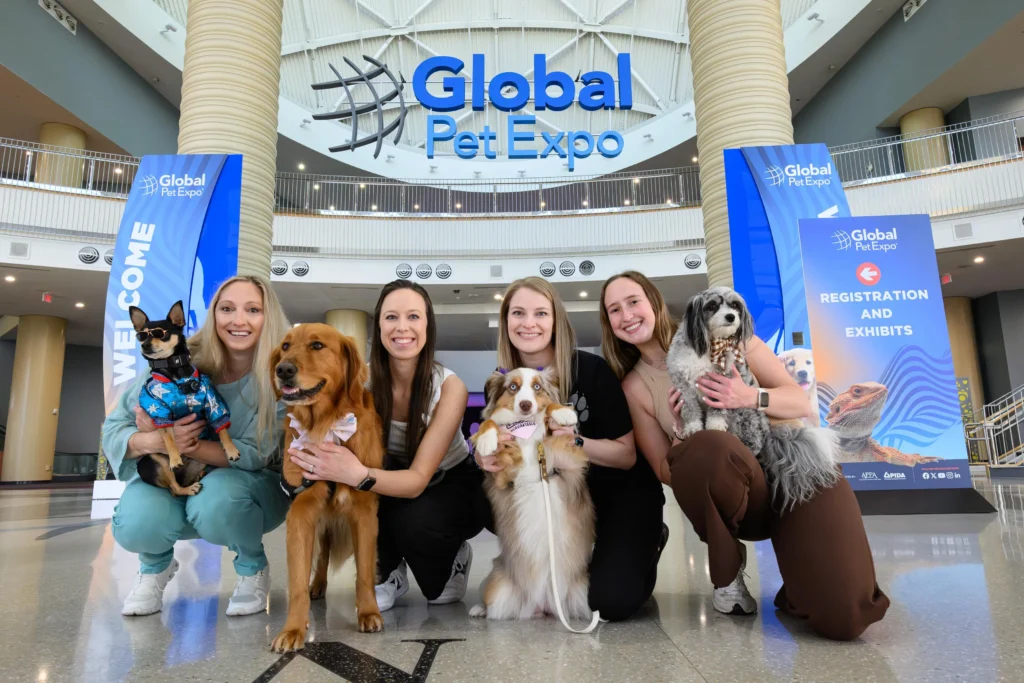Global Pet Expo 2027 exhibit booths at the Orange County Convention Center