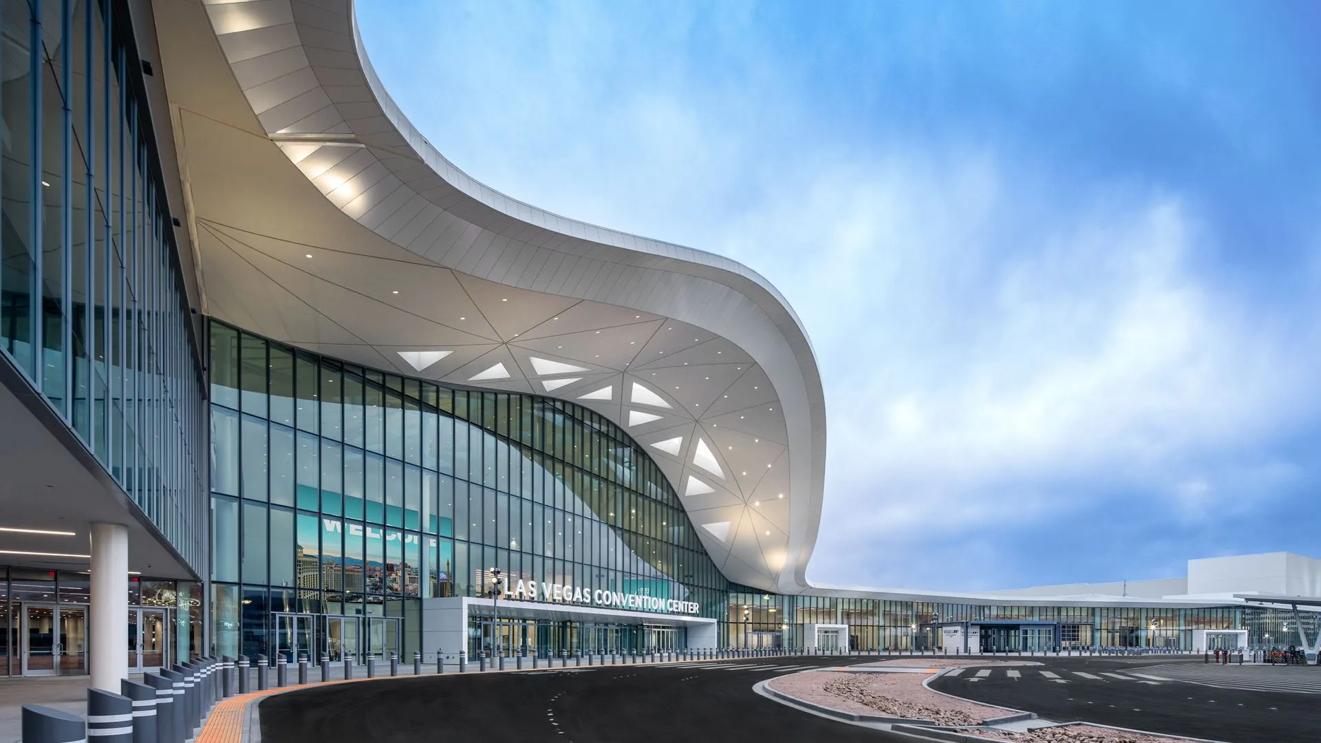 Las Vegas Convention Center exterior, venue for KBIS 2027