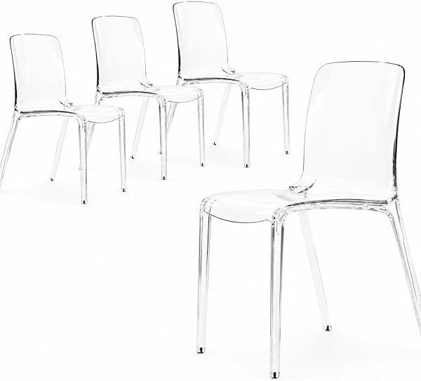 Clear Acrylic Chairs (set of 4)