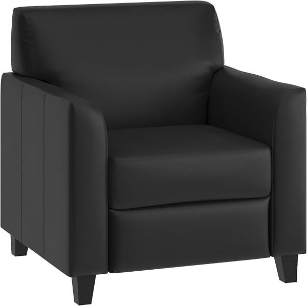 Diplomat Club Chair, Black