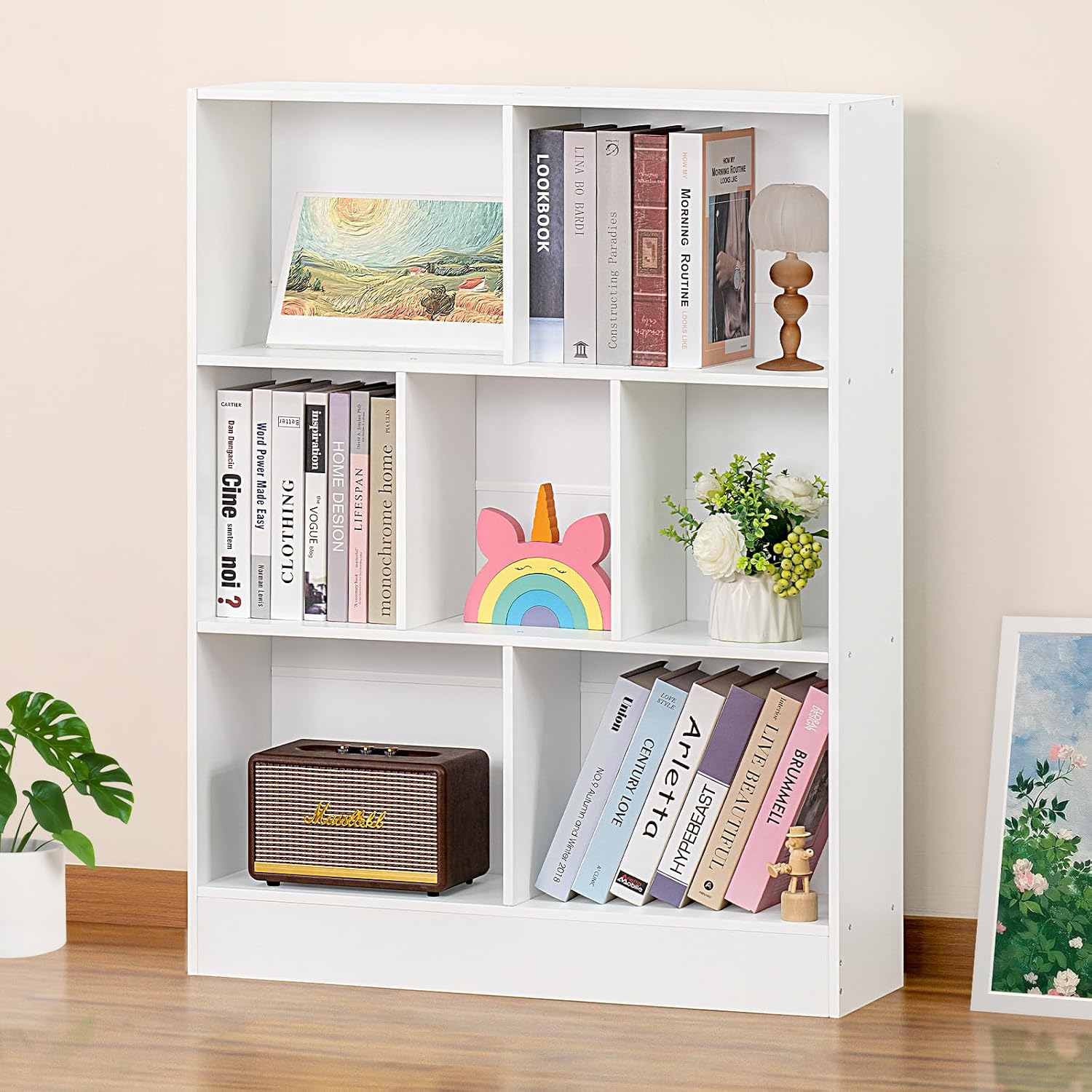 Cube Shelf, Three Tier
