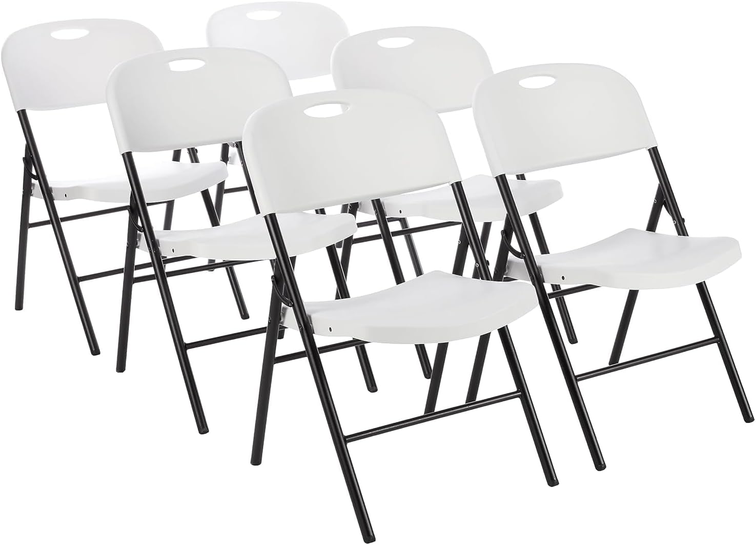Folding Chair, Set of Six