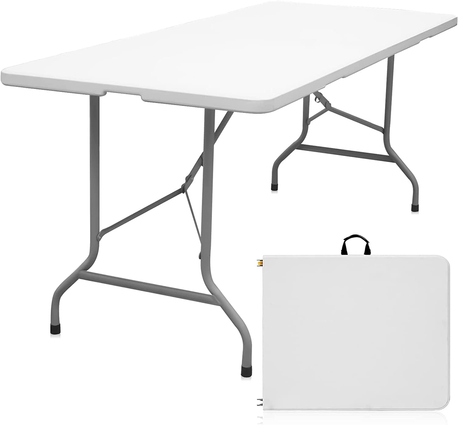 Folding Utility Table, 6ft
