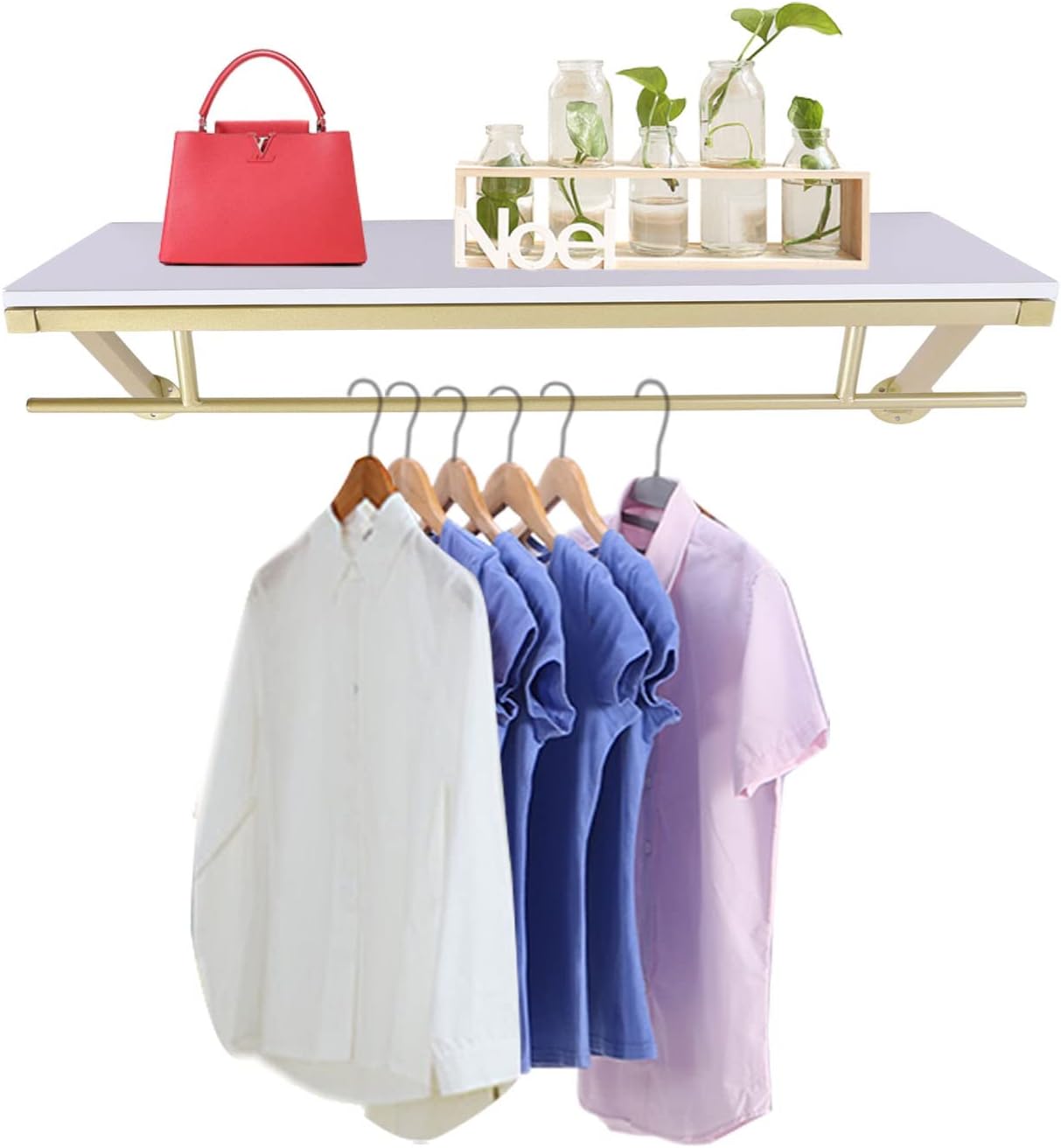 Garment Rail with Shelf