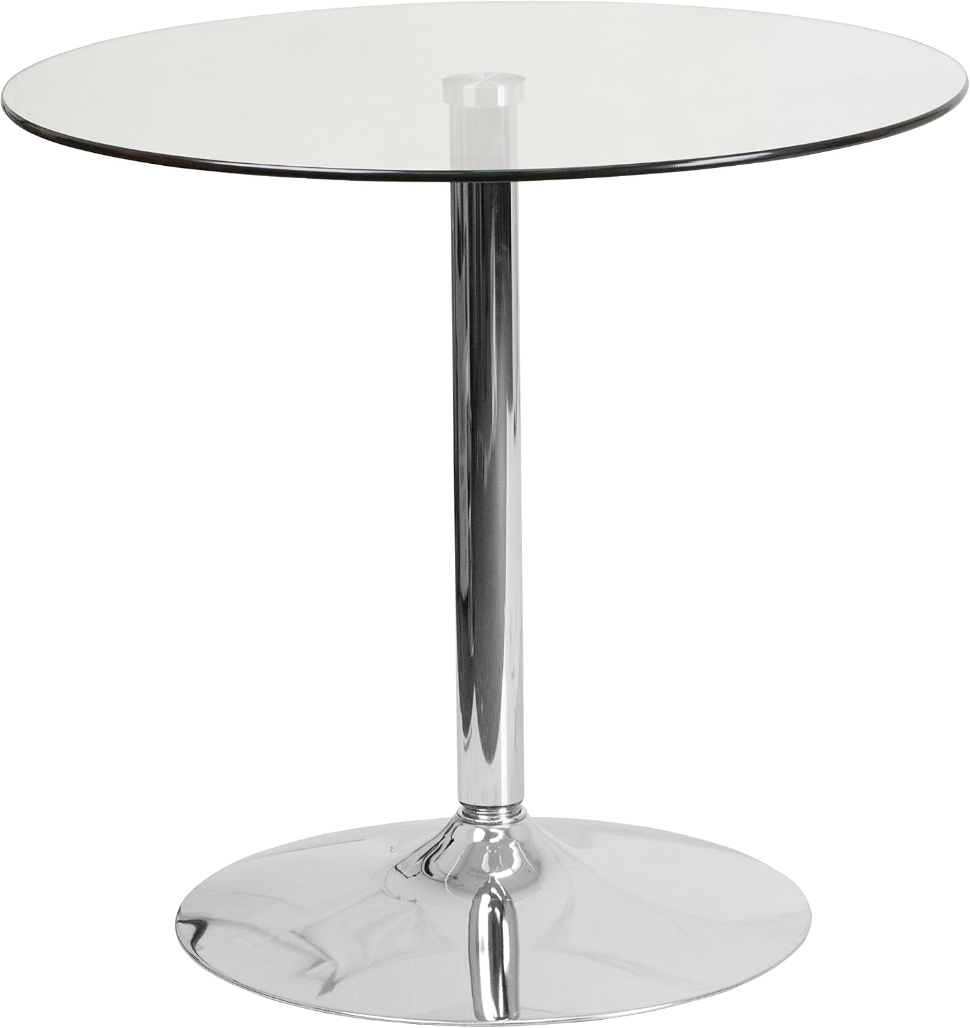 Round Glass Table, 31in