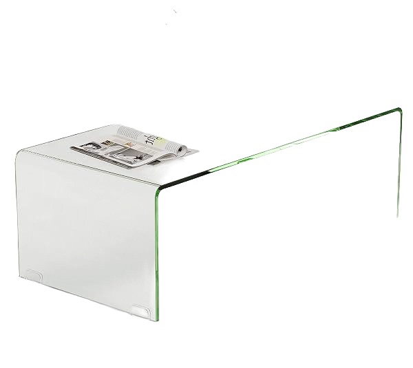 Glass Waterfall Coffee Table