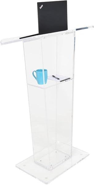 Clear Acrylic Lectern