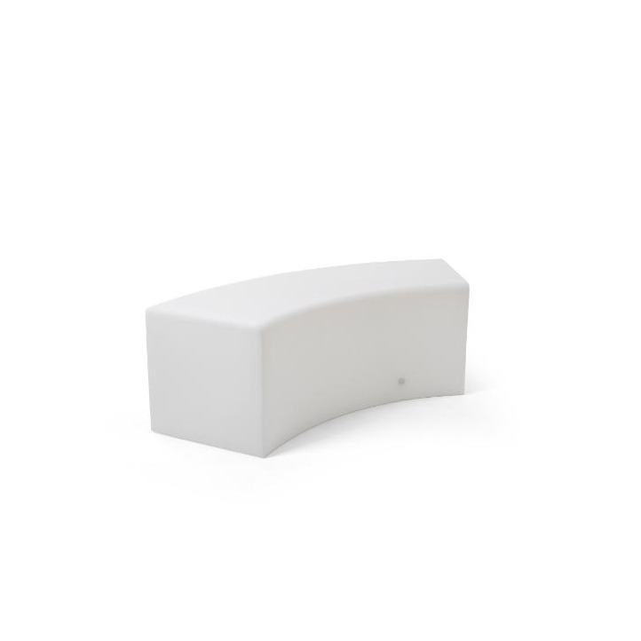 LED Curved Bench