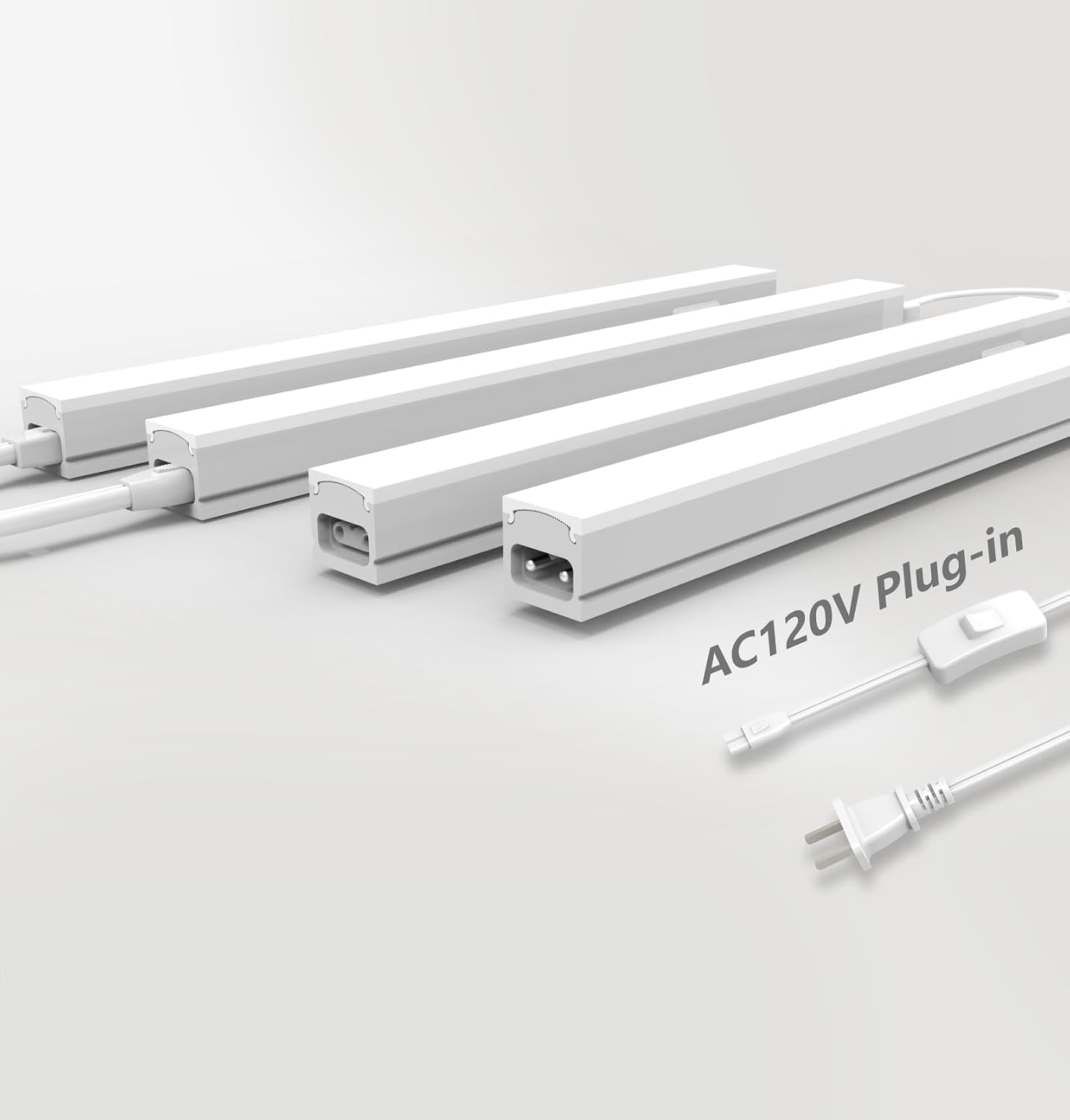 Linkable Light Bars, Set of Four