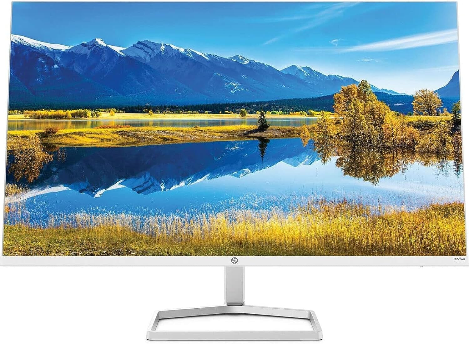 27in Monitor, White