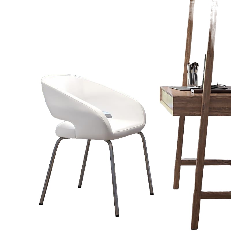 White Side Reception Chair
