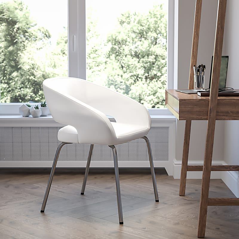 White Side Reception Chair
