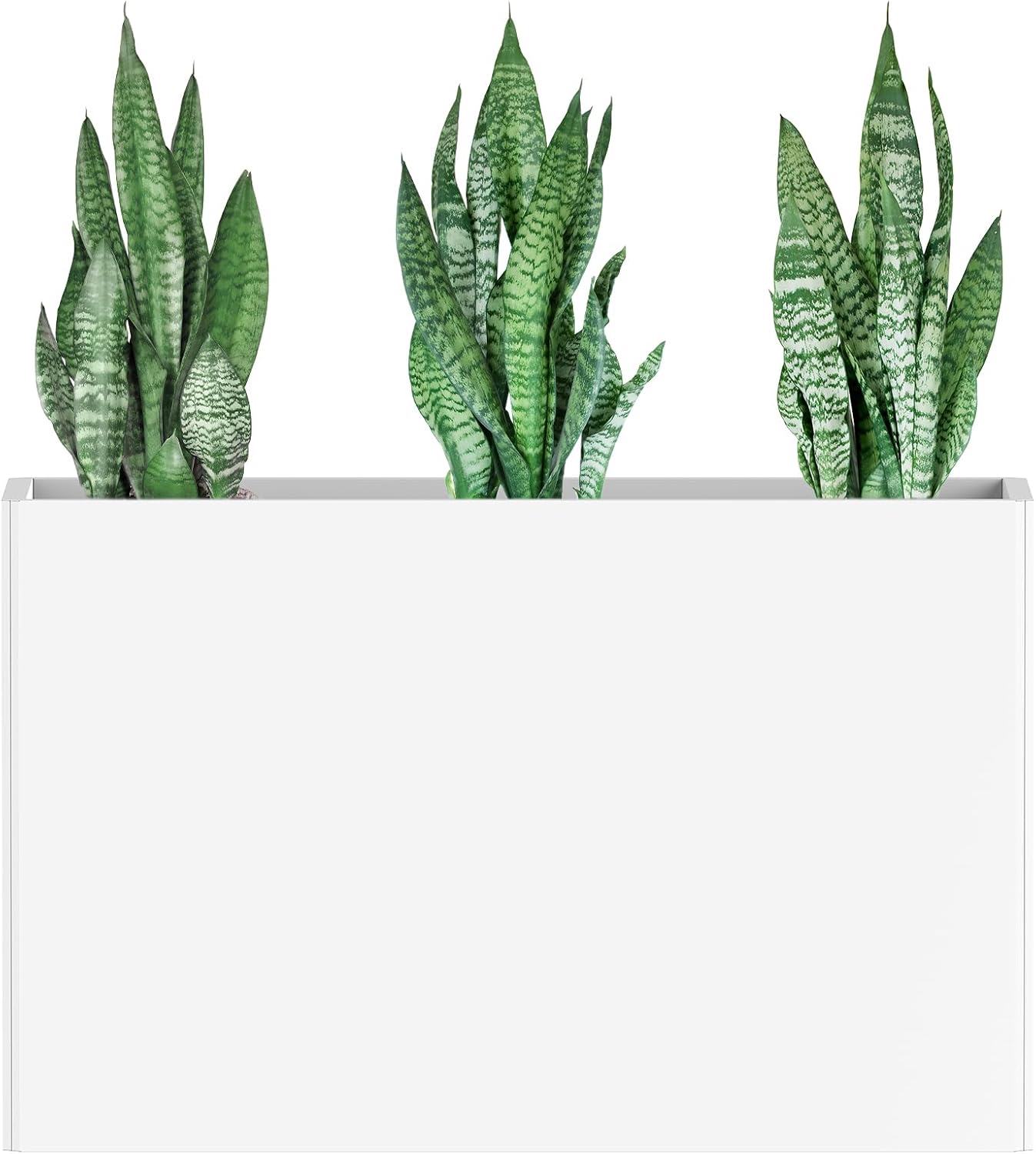 Galvanised Planter, 32in