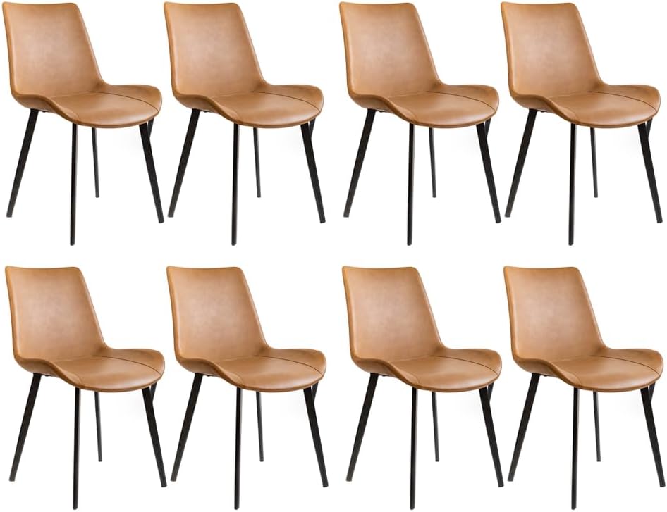 Upholstered Side Chair, Black