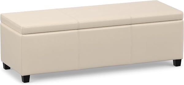 Cream Storage Bench
