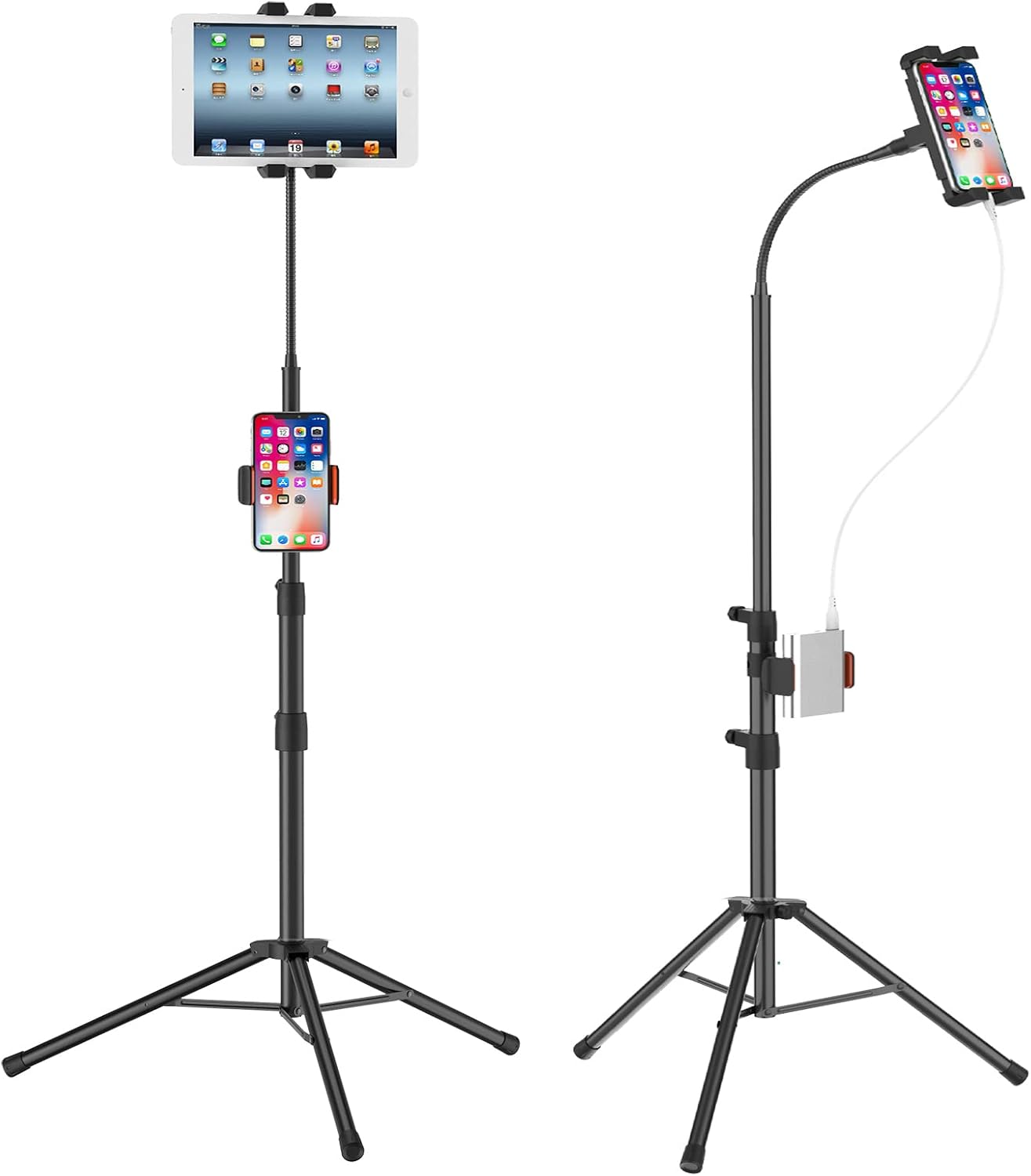 Floor Tablet Stand, Gooseneck