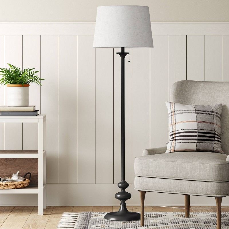 Black Stick Floor Lamp