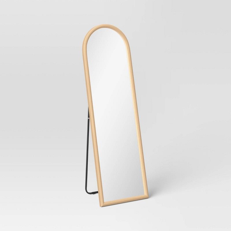 Arch Floor Mirror, Natural
