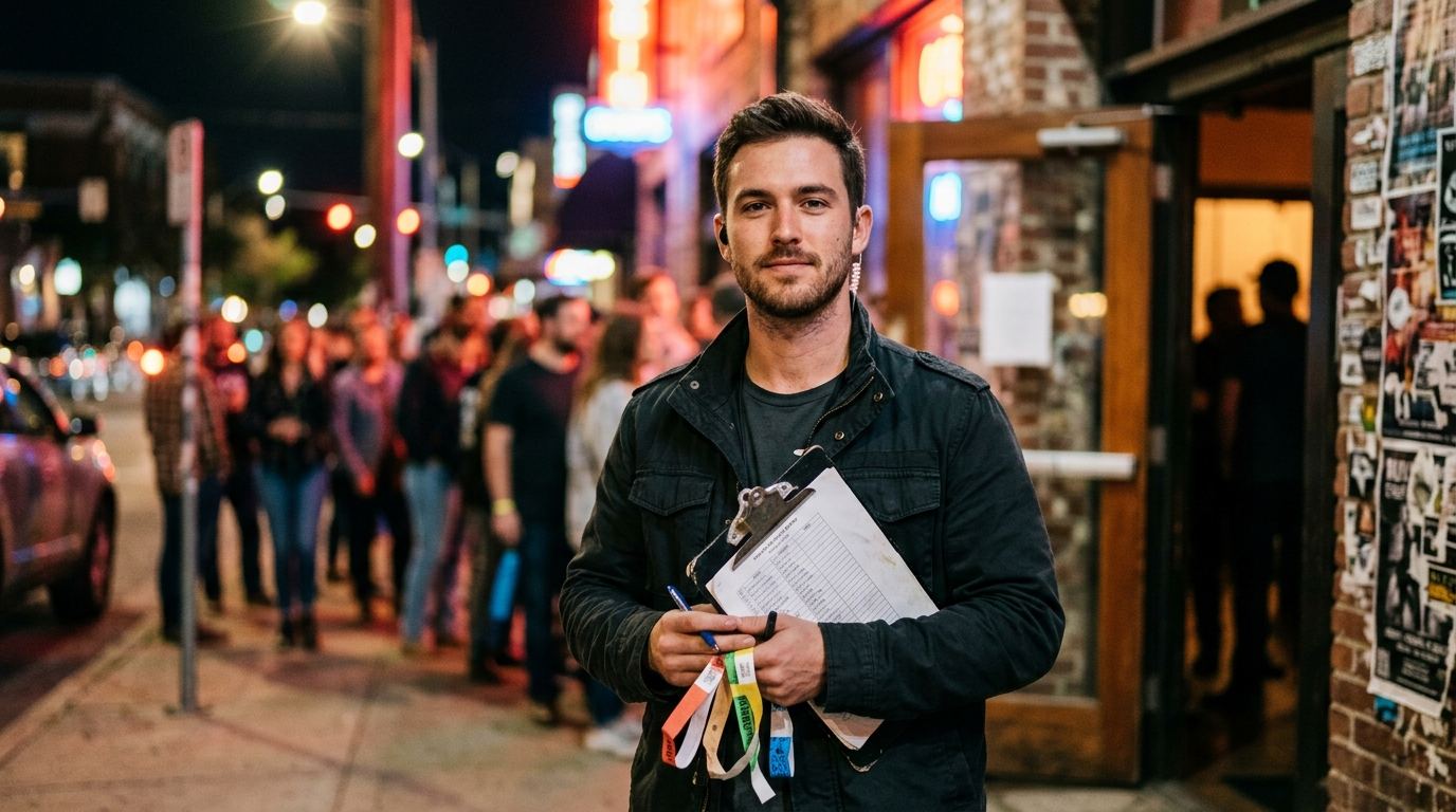 Door & queue hosts in Austin: doors and lines