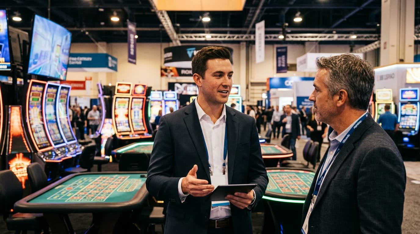 G2E booth reps