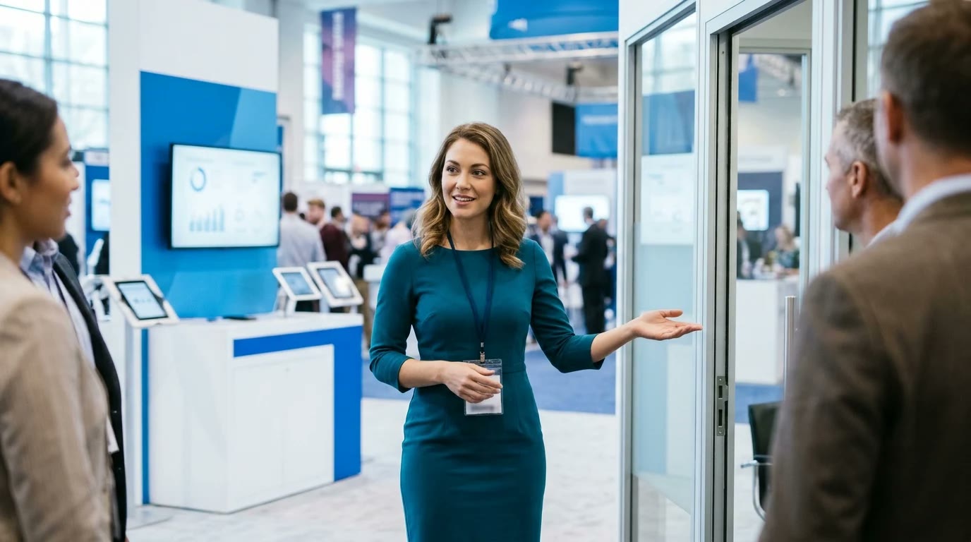 HIMSS hostesses