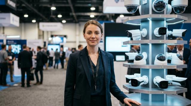 ISC West trade show models