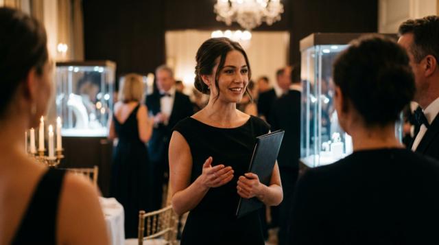 JCK evening hostesses