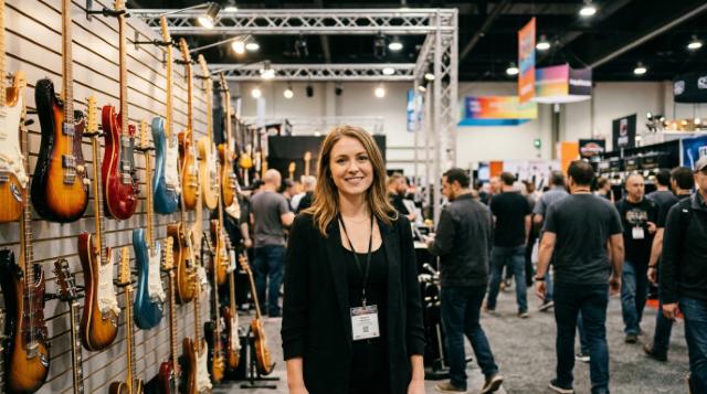 NAMM trade show models