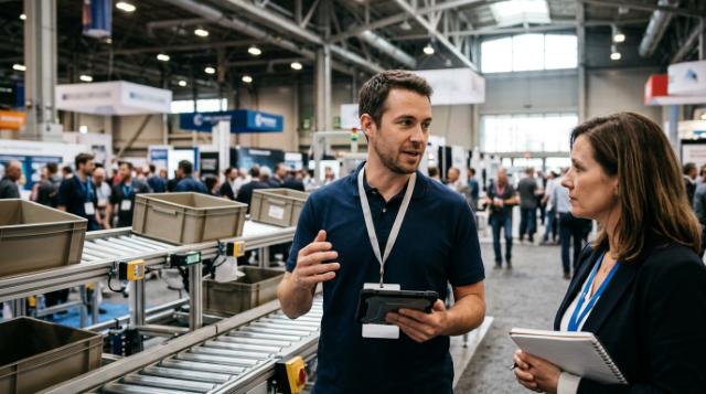 ProMat booth reps