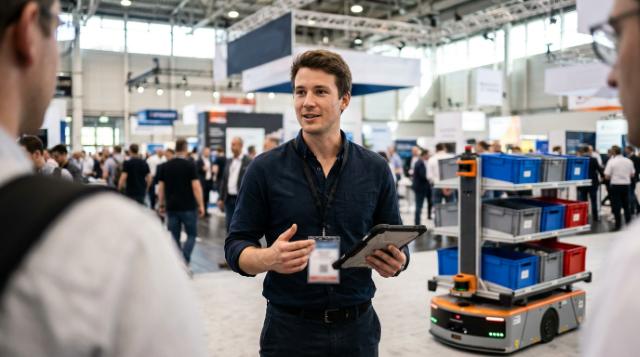ProMat demo hosts