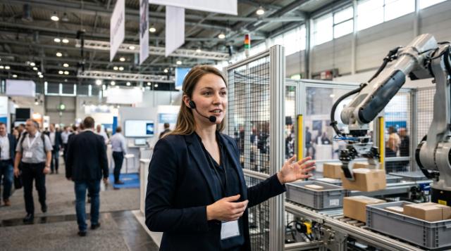 ProMat product presenters