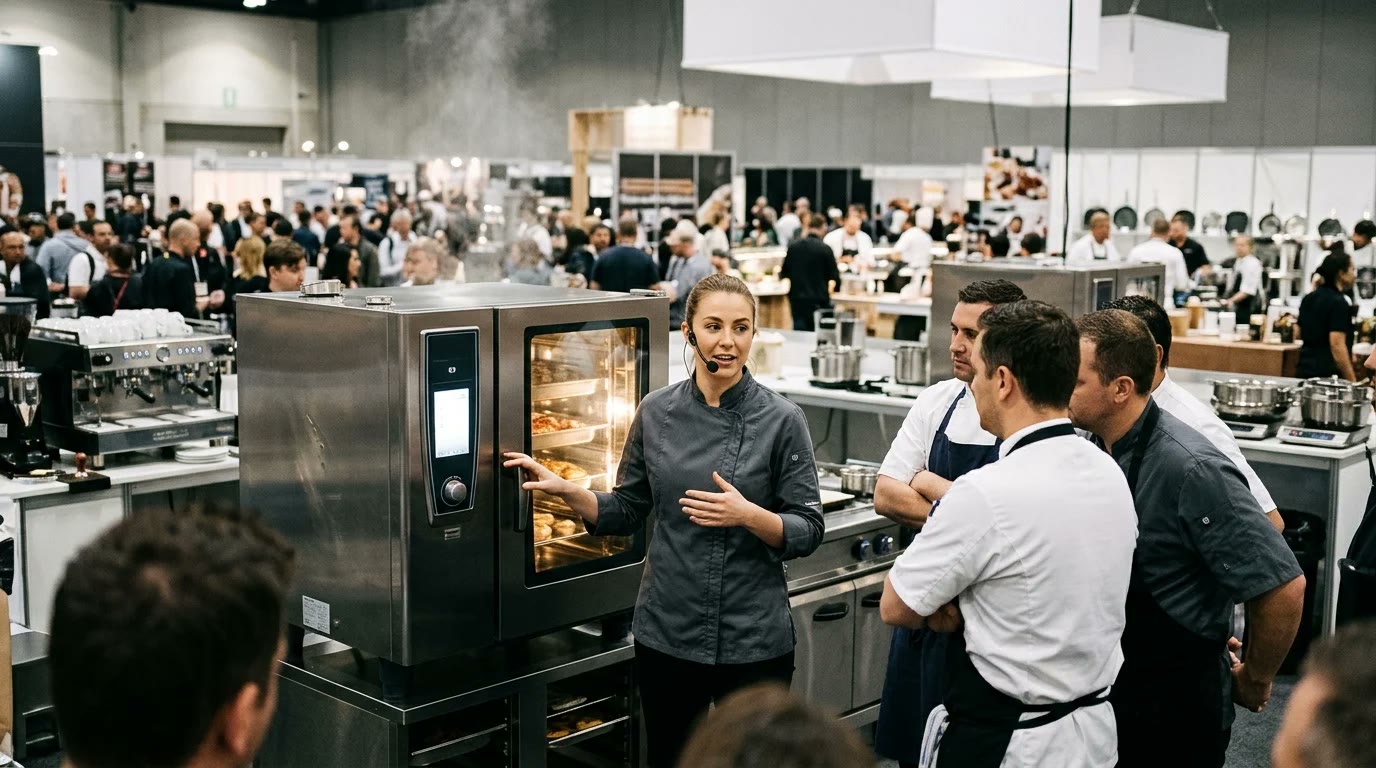 Restaurant Show demo presenters